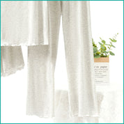 Ladies 3 Pcs Set Loungewear Pajama Set - Light Grey