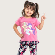 Little Pony Girls Leggings Set - Pink