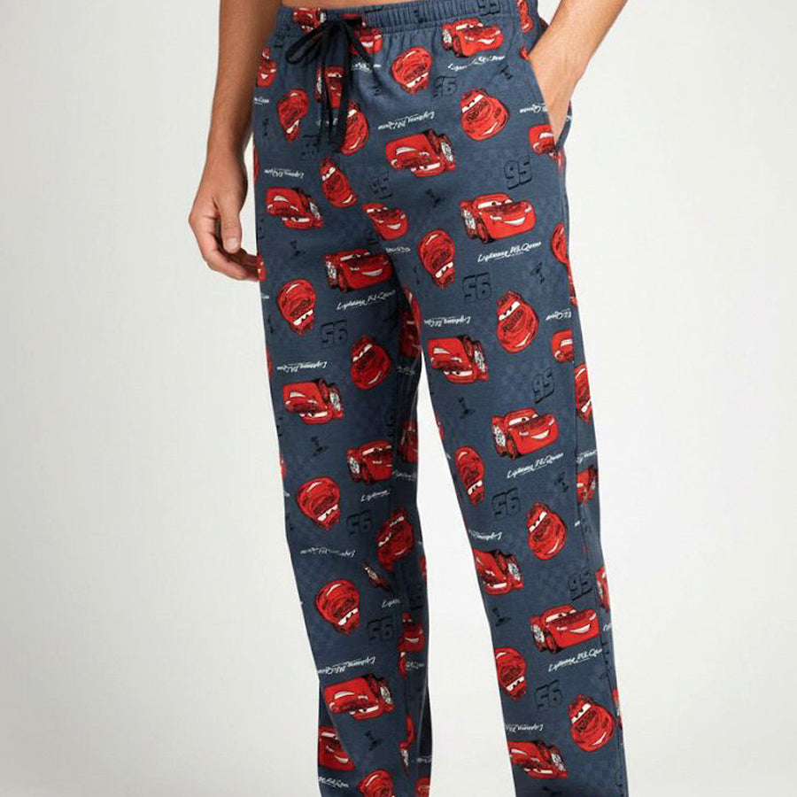 Cars 95 Men's Cotton Pant - Dark Grey