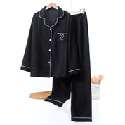 Love Ladies Full Sleeves Loungewear - Black