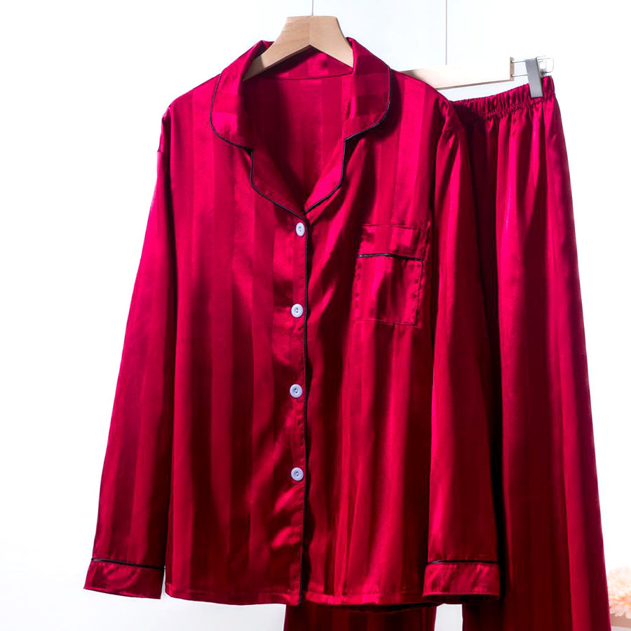 Lining Ladies Sarten Pajama Set - Red