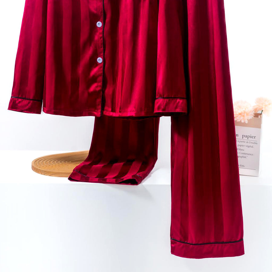 Lining Ladies Sarten Pajama Set - Red