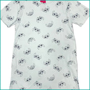 Stitch Face Ladies Dress - Grey