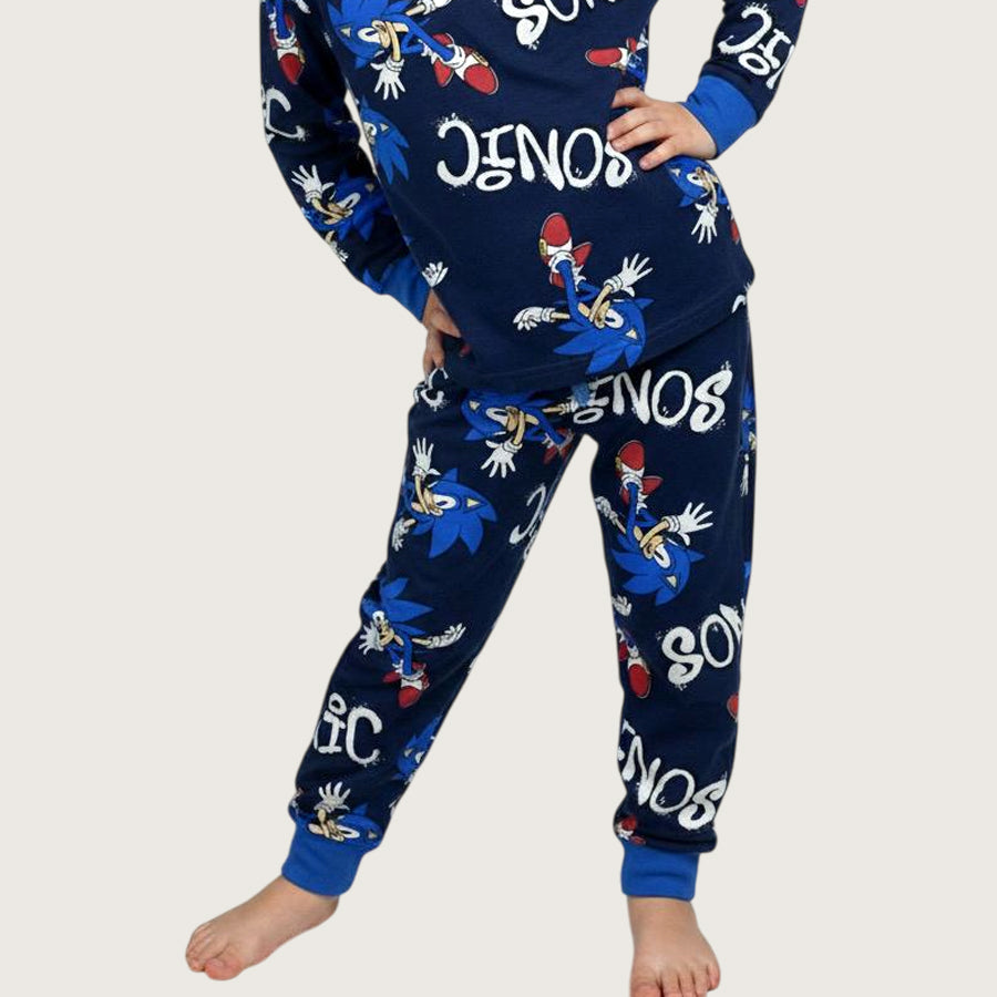 Sonic Boys Pajama Set - Black