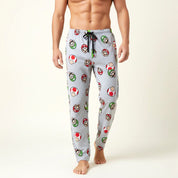Super Mario Men's Cotton Pant - Grey