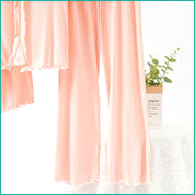 Bow Ladies 3 Pcs Set Loungewear Pajama Set - Pink