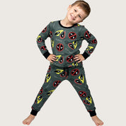 Deadpool Boys Pajama Set - Green