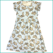 Disney Dumbo Ladies Cotton Dress - Blue