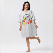 Group Hug Ladies Dress - Grey