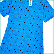 Cute Design Ladies Dress - Blue