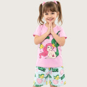 Love Princess Girls Shorts Set – Pink