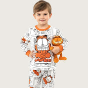 Garfield Boys Cotton Pajama Set PRIMARK - White