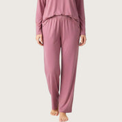 Plain Simple Ladies Pajama Set - Purple
