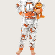 Garfield Boys Cotton Pajama Set PRIMARK - White