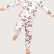Bugs Bunny Girls Pajama Set - Pink
