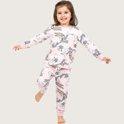 Bugs Bunny Girls Pajama Set - Pink