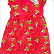 The Grinch Ladies Dress - Red