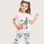Love Princess Girls Leggings Set - Pink