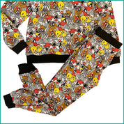 Looney Tunes Ladies Winter Pajama Set - Multicolor