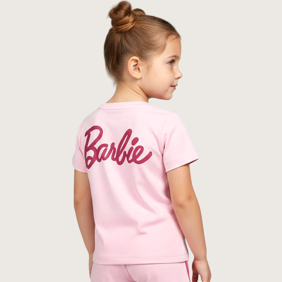 Barbie Girls Summer Shorts Set – Pink