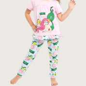 Love Princess Girls Leggings Set - Pink