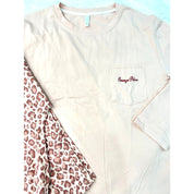 Orange Pekoe Ladies Pajama Set - Pink