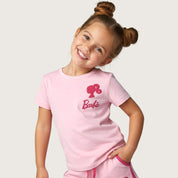 Barbie Girls Summer Shorts Set – Pink