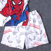 Spiderman Boys Cotton Shorts Set PRIMARK – White