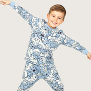 Smurfs Boys Pajama Set - Blue