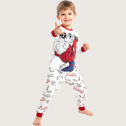 Spiderman Boys Cotton Pajama Set PRIMARK - White