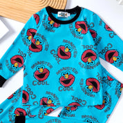 Monster Cool Boys Full Sleeves Pajama Set - Blue
