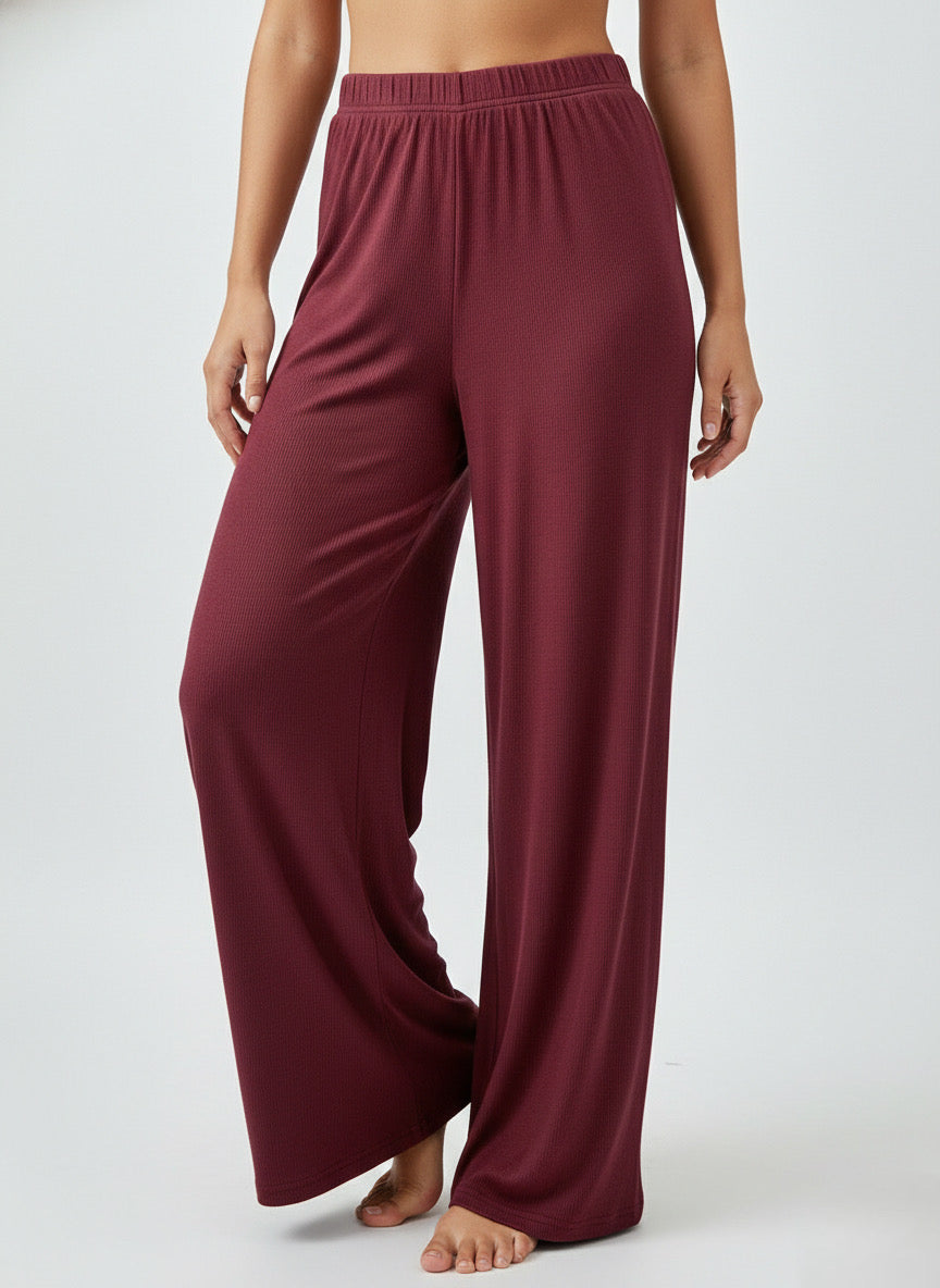 Cotton palazzo style soft pants- FREE SIZE