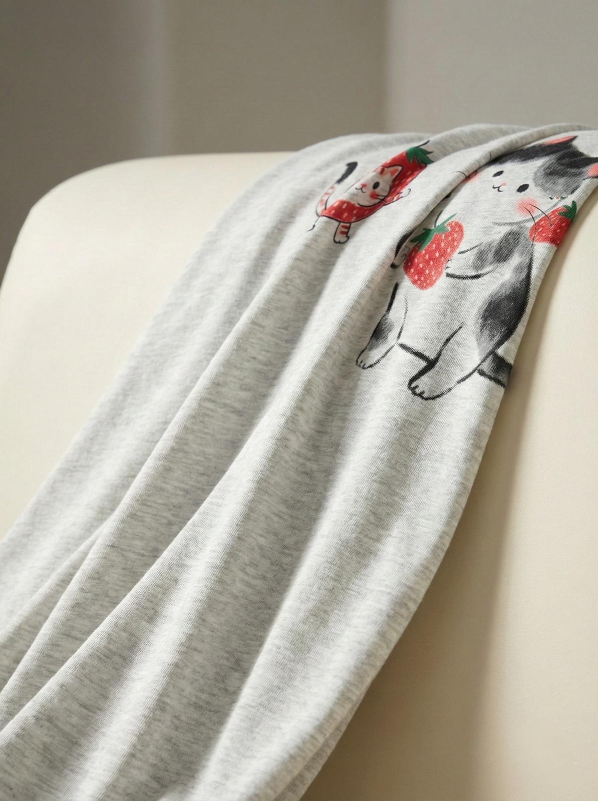 Ladies Cotton Loungwear Set