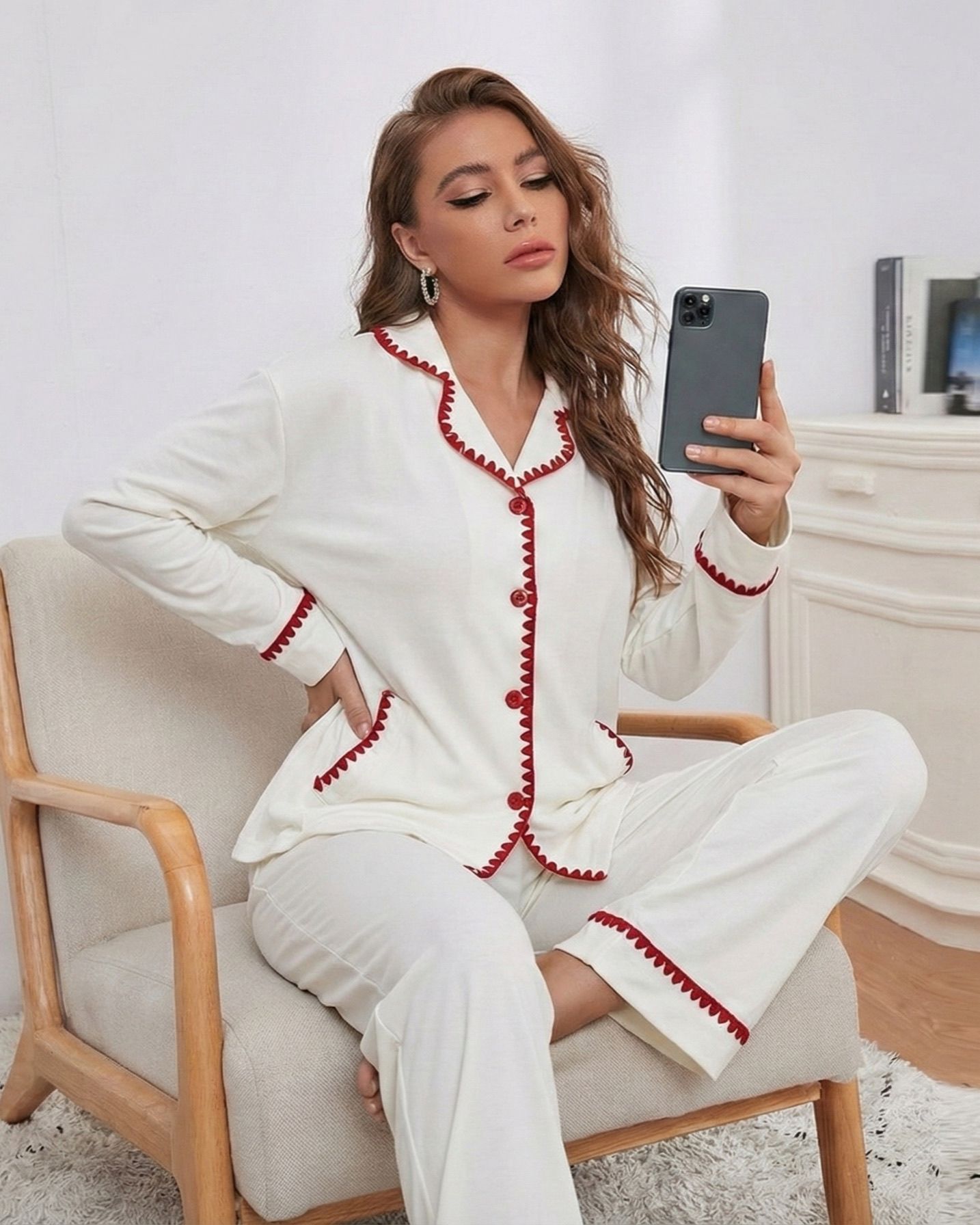 Ladies Winter Loungwear Set