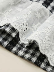 Ladies Checkered Cotton Pajama Pants – Elastic Waist Lounge Wear