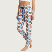 Super Mario Men/Women Cotton Pant - White