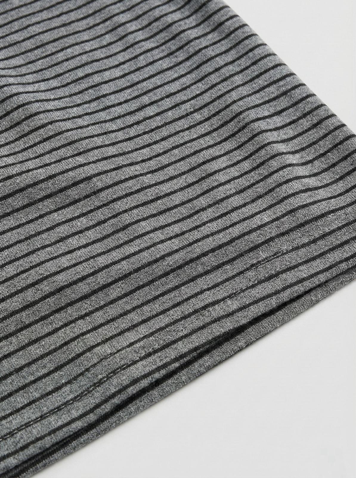 Ladies Striped Cotton Pajama Set – Soft Long Sleeve