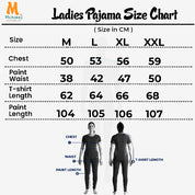 Eyeore Ladies Pajama Set - Grey