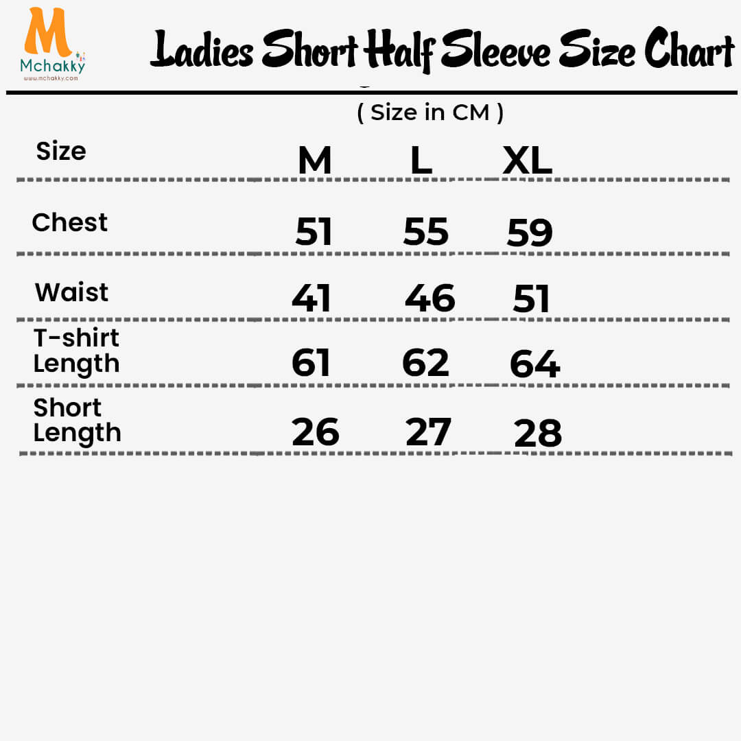 Lion King Ladies Shorts Set - White Red