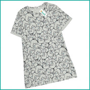 Princess Ladies Dress - Grey