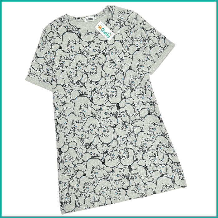 Princess Ladies Dress - Grey